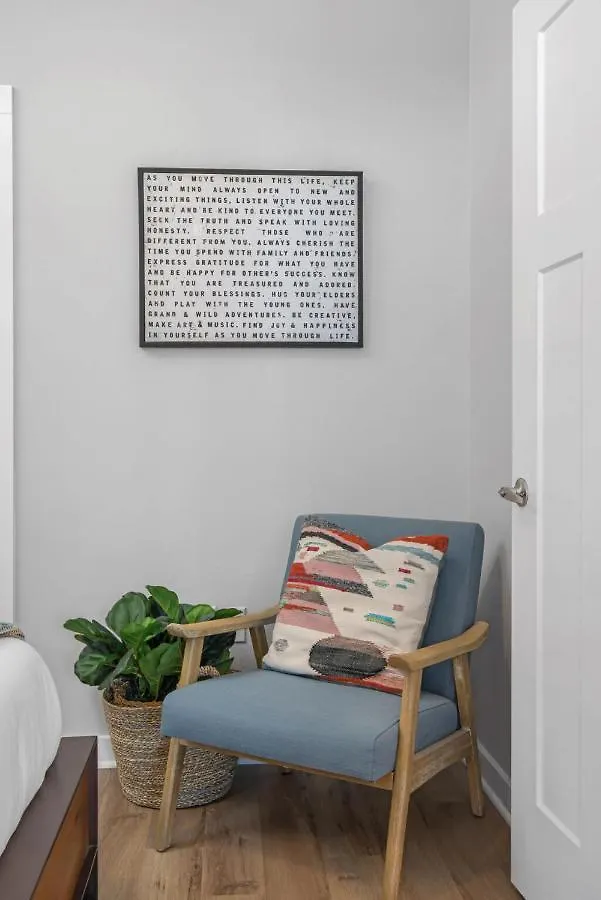 Stylish 2 Bedroom 3 Bed Near Restaurants And Vandy Nashville Casa vacanze