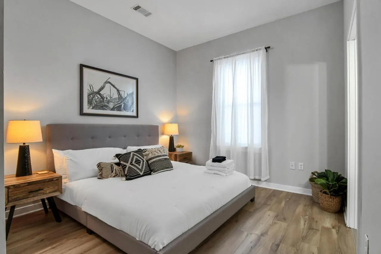 度假居 Stylish 2 Bedroom 3 Bed Near Restaurants And Vandy 纳什维尔 美国